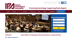 Desktop Screenshot of indianapsychology.org